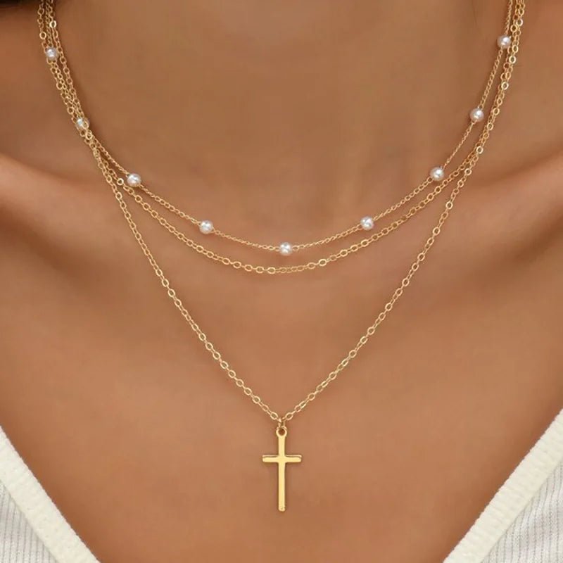 Custom Twin Layer Stripe Pendant Necklace - Wow Store