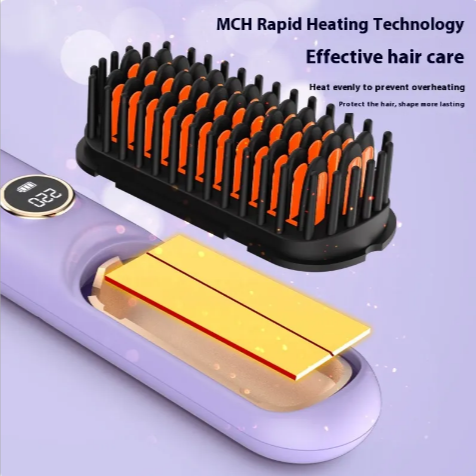 Wireless Portable Hair Straightener