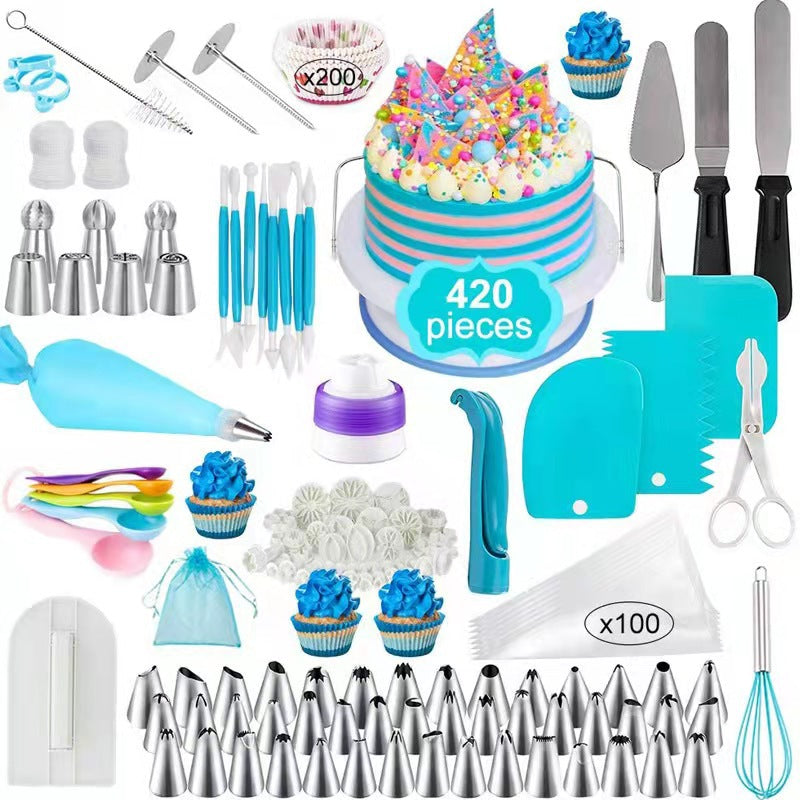 Professional Cake Decorating Atelier Set - 507 Pieces