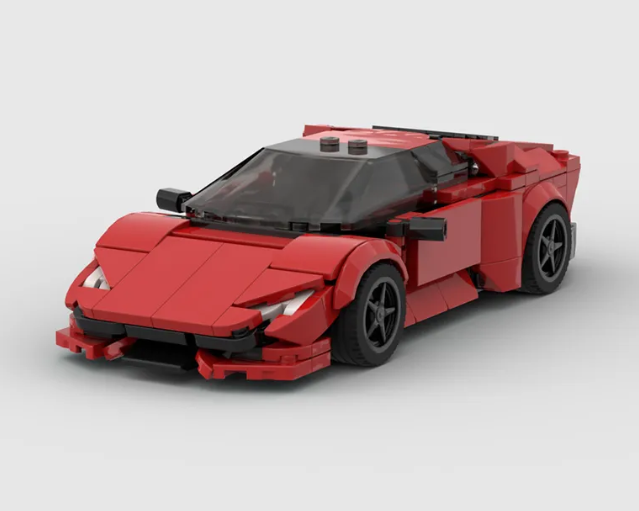 Lamborghini Huracán Precision Building Blocks Collection