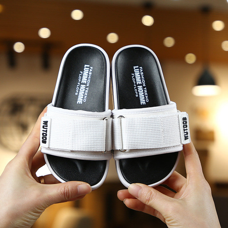 Ribbon Canvas Sandals
