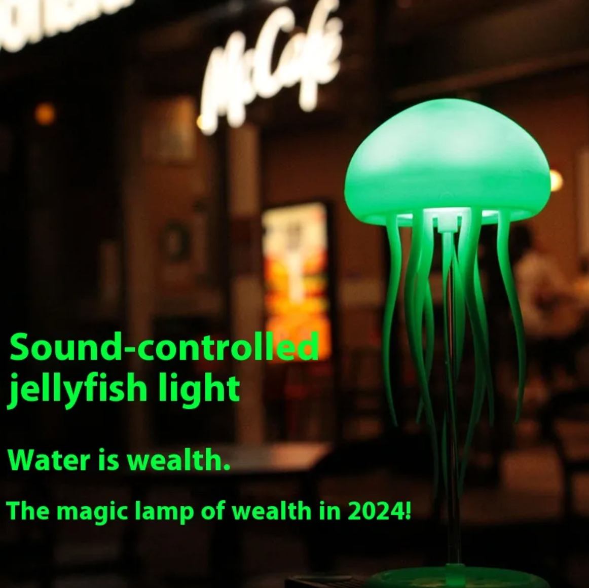 Jellyfish Mood Lamp - Smart LED Night Light
