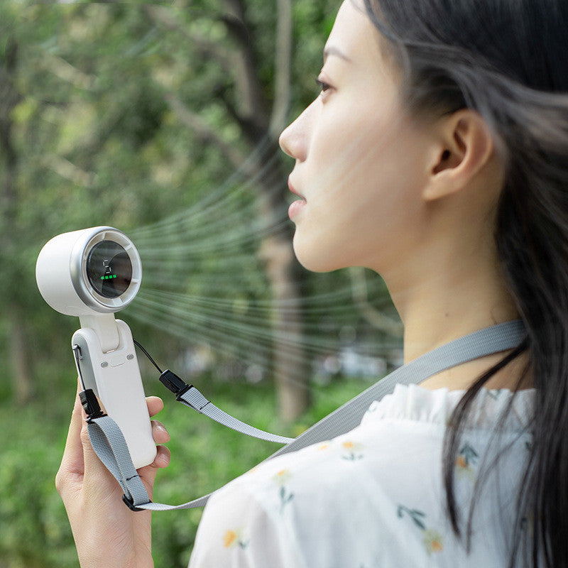 Portable Turbo Fan with 180° Folding Design
