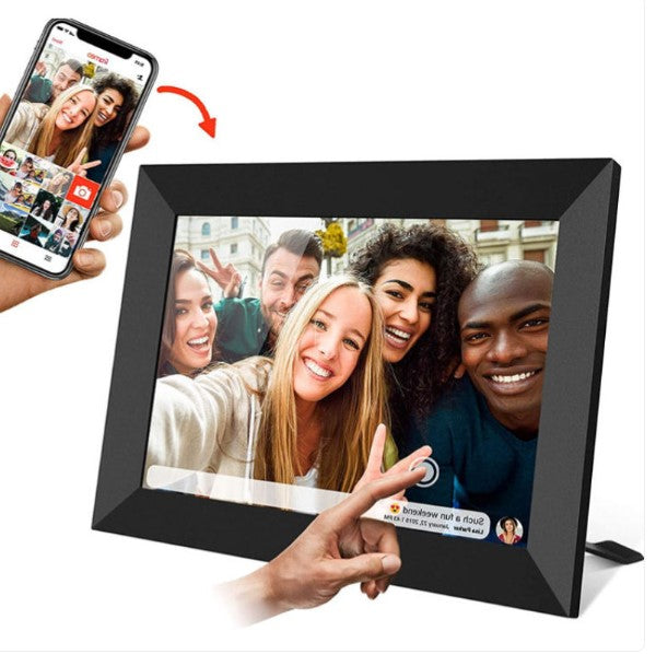 Smart WiFi Digital Photo Frame - 10.1 Inch Touchscreen