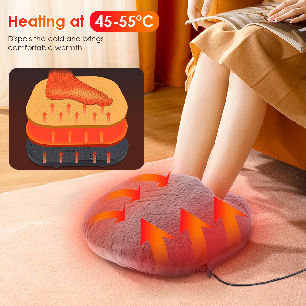 Luxury Heated Foot Warmer Pad
