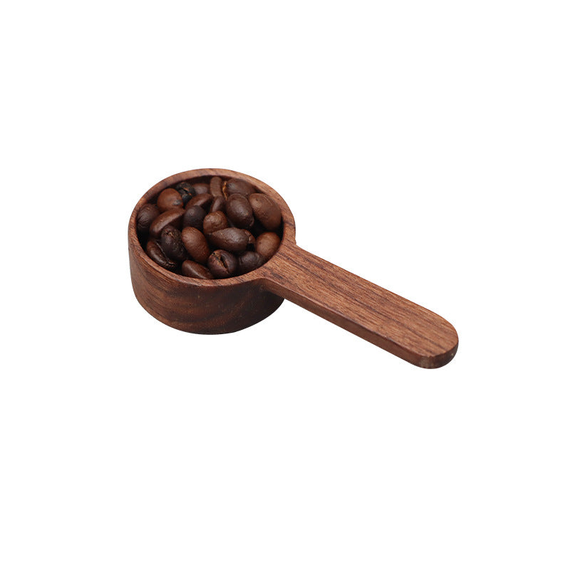 Wooden Coffee Bean Scoop Spoon — view 3