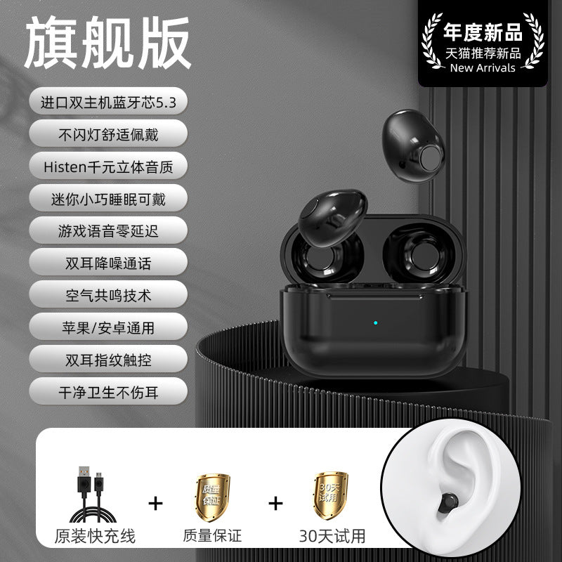 Invisible True Wireless Bluetooth Earbuds