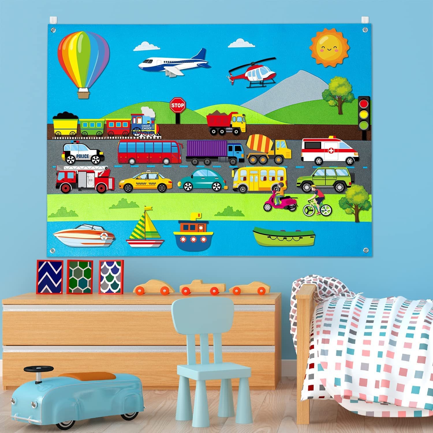 Premium Educational Felt Storyboard