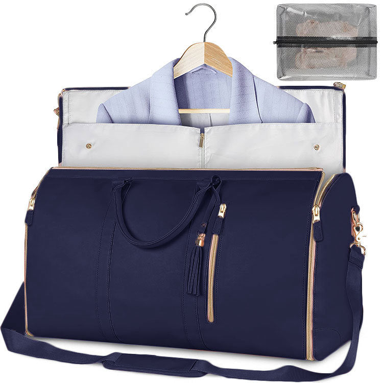 Foldable Garment Duffle Bag with Shoulder Strap — view 3
