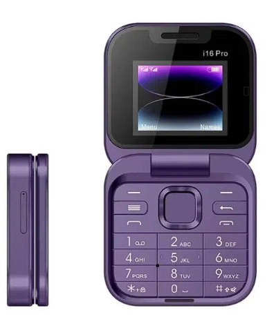 Dual Card Compact Flip Phone