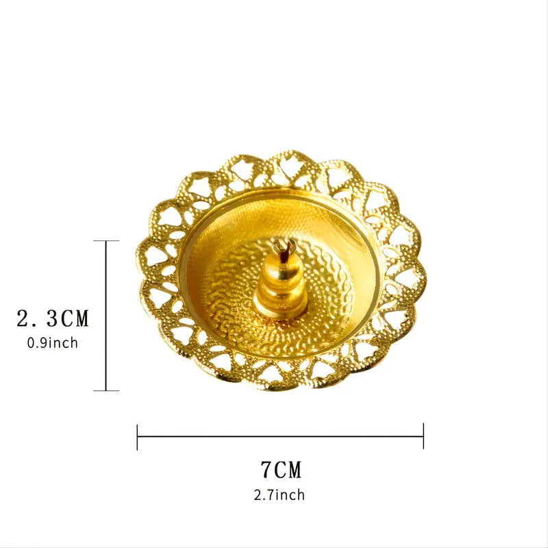 Floral Incense Burner Tray