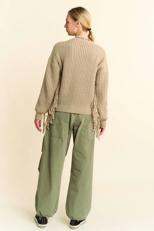 Davi & Dani Drawstring Baggy Pants with Pockets - WowStore.live