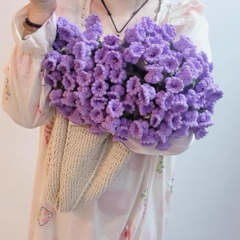 Crochet Flower Bouquet Blanket