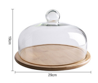 Fruit Tasting Plate with Glass Cover