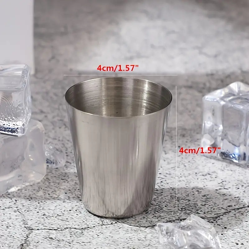 Portable Wine Cup Set with Protective Skin Cover
