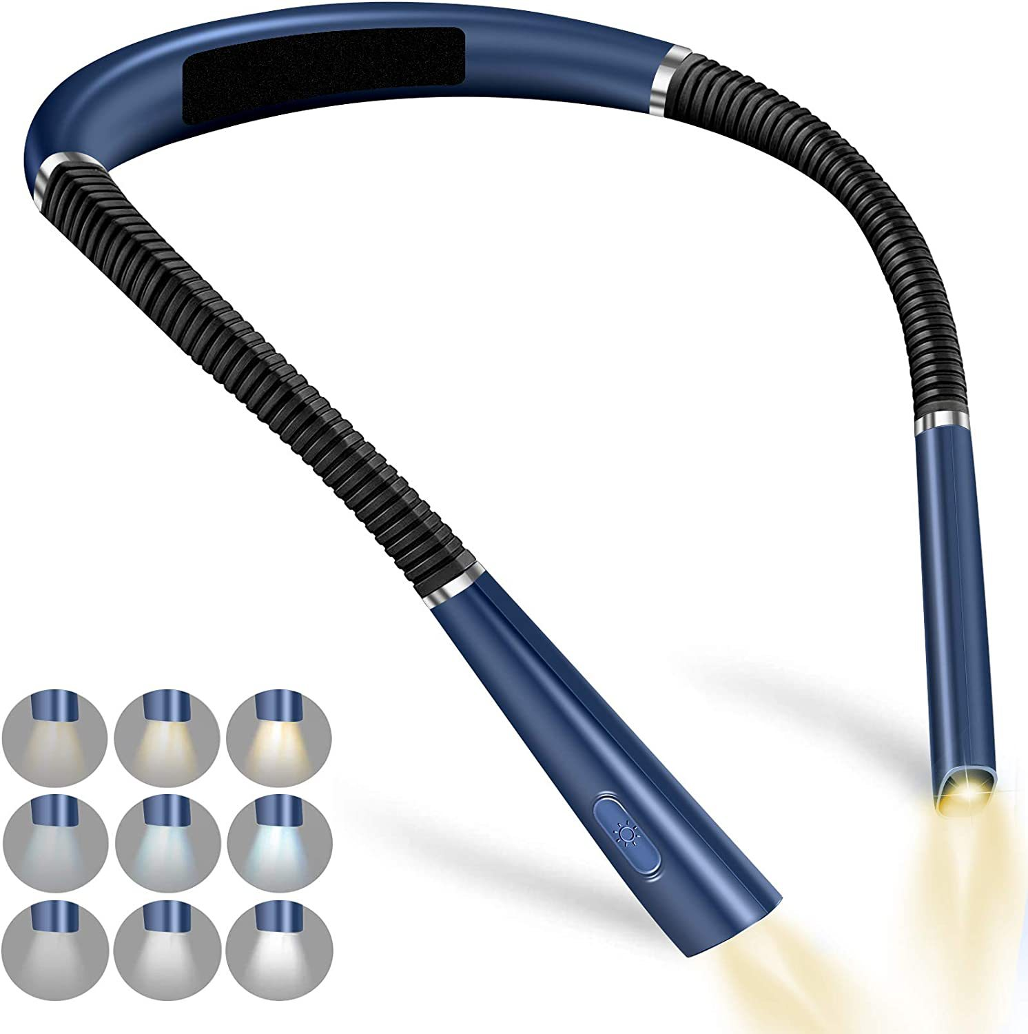 LED Neck Reading Lamp with Eye Protection