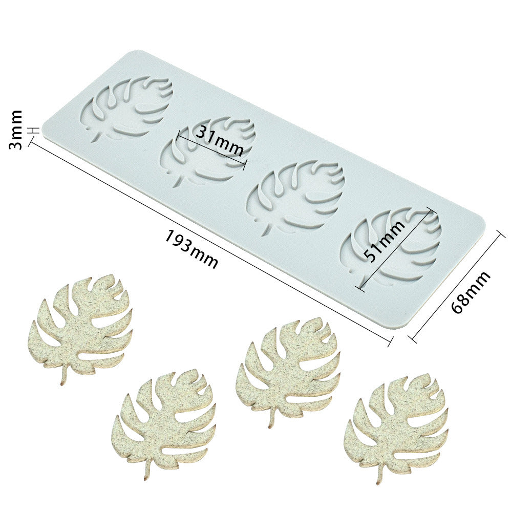 Artisan Leaf Lace Silicone Mold