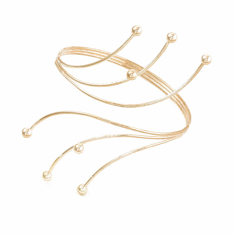 Minimalist Metal Curtain Holdbacks - Gold & Silver