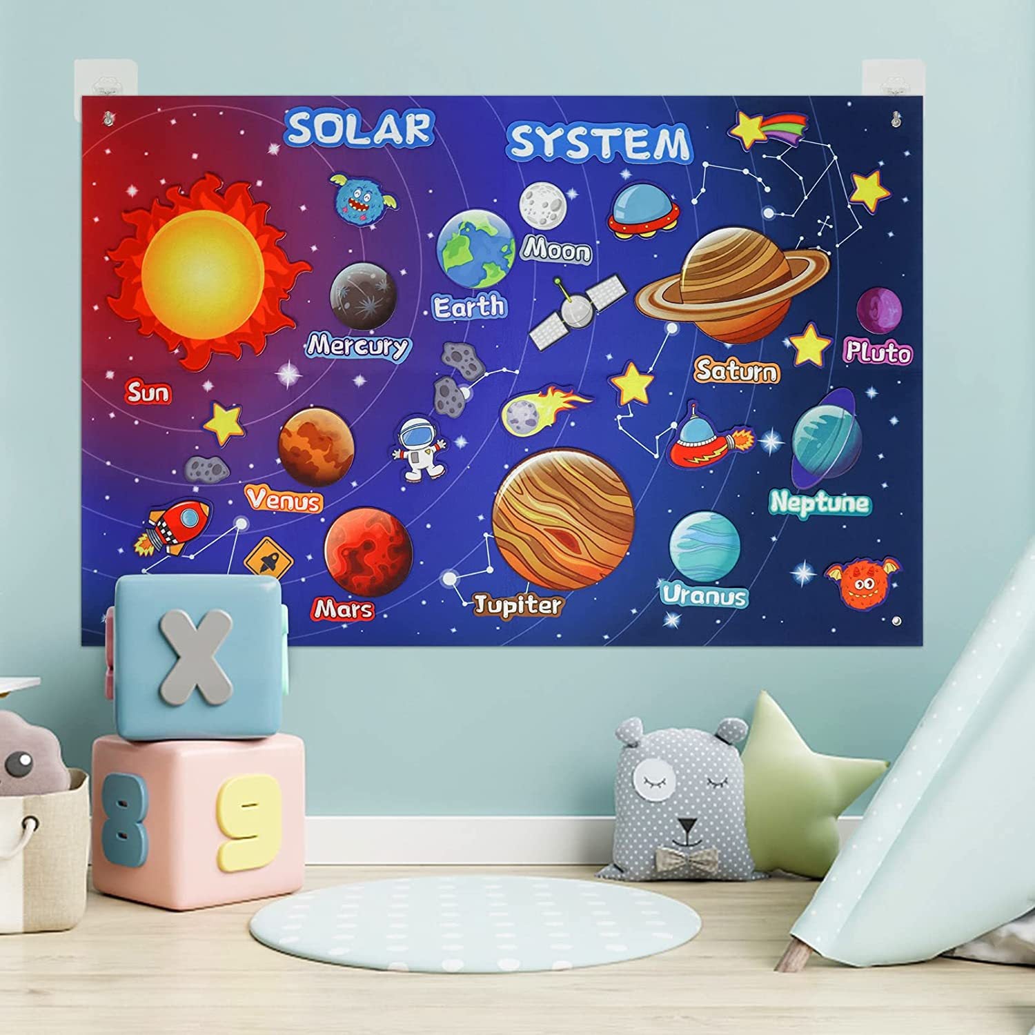 Premium Educational Felt Storyboard