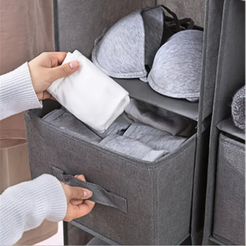 Layers Wardrobe Hanging Storage Organizer