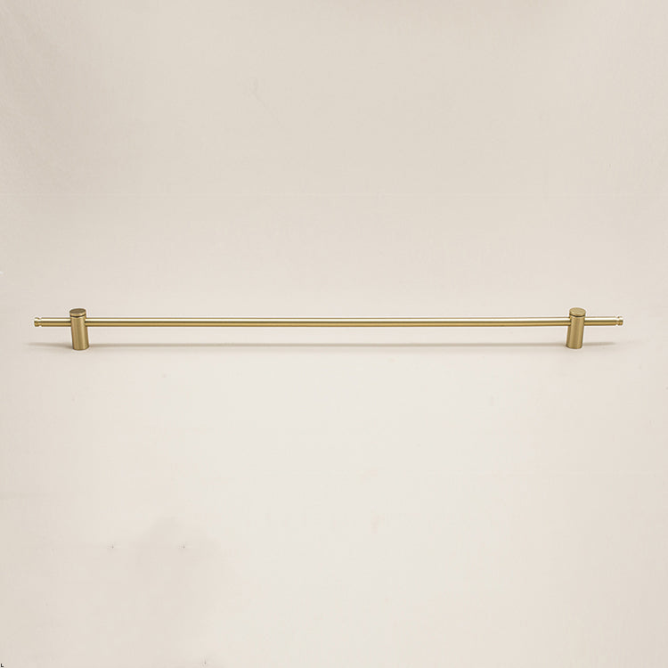 Slim Bar Cabinet Handle in Brushed Gold-Tone, 6 Lengths — view 5