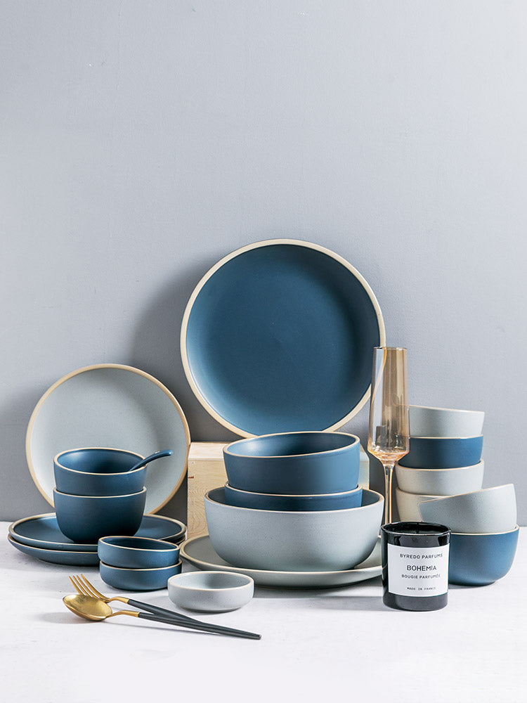 Nordic Elegance Ceramic Dinnerware Set