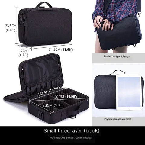 DeLuxe Professional Makeup Case - Wow Store