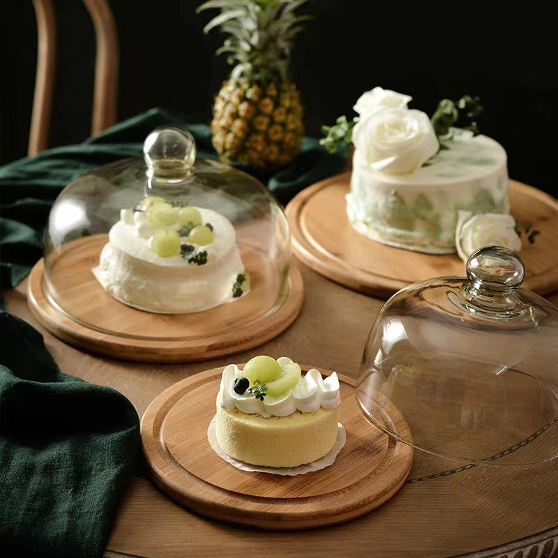 Fruit Tasting Plate with Glass Cover