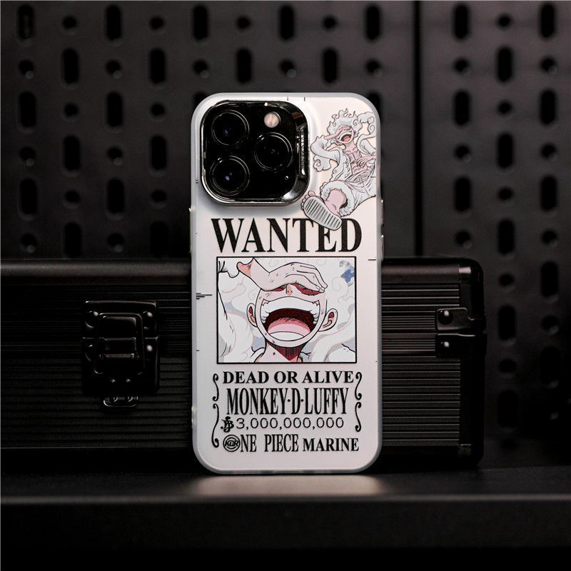 Anime-Inspired Electroplated Phone Case