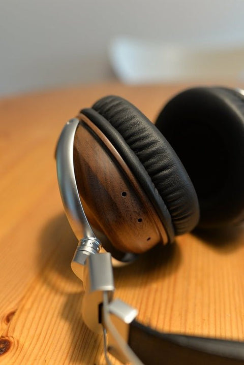 DIY 50mm Wood HIFI Headphones - Wow Store