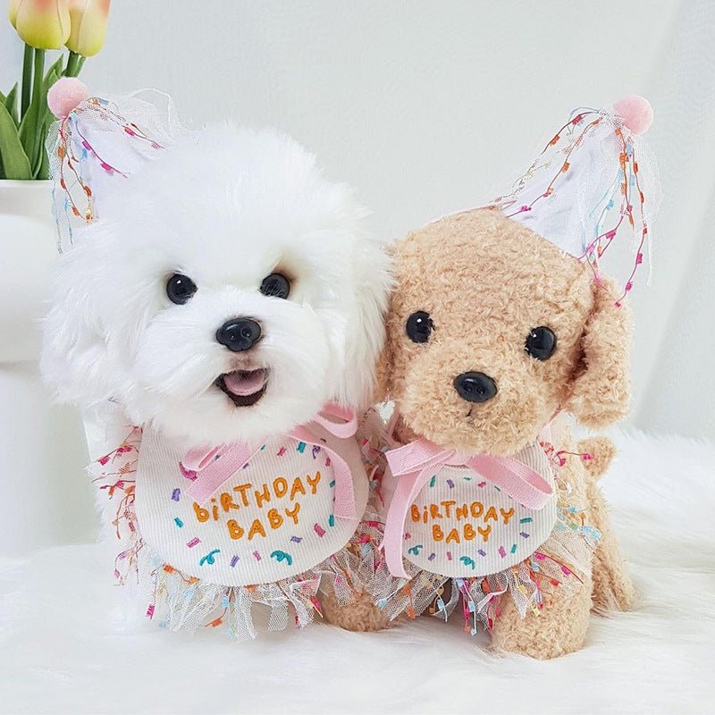 Dog Party Bib - Birthday Triangle Scarf for Pets - WowStore.live
