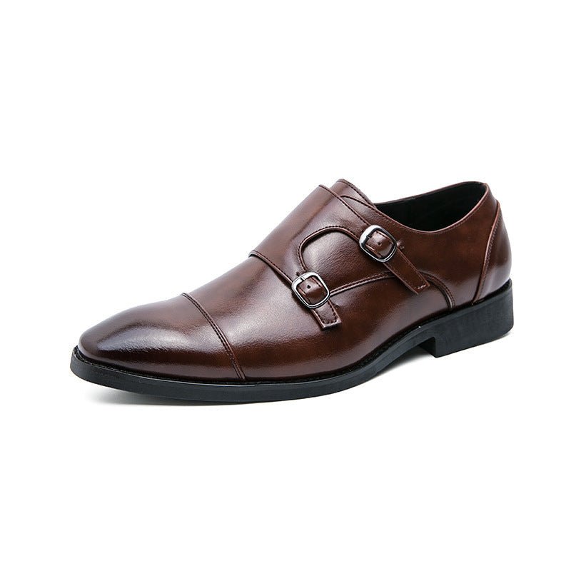 Double Monk-Strap Formal Shoe - WowStore.live
