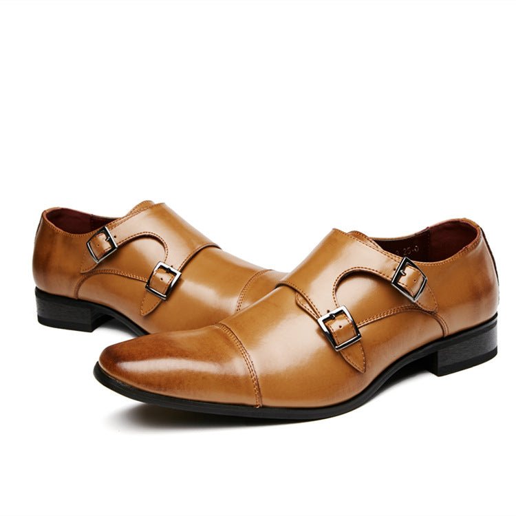 Double Monk-Strap Formal Shoe - WowStore.live