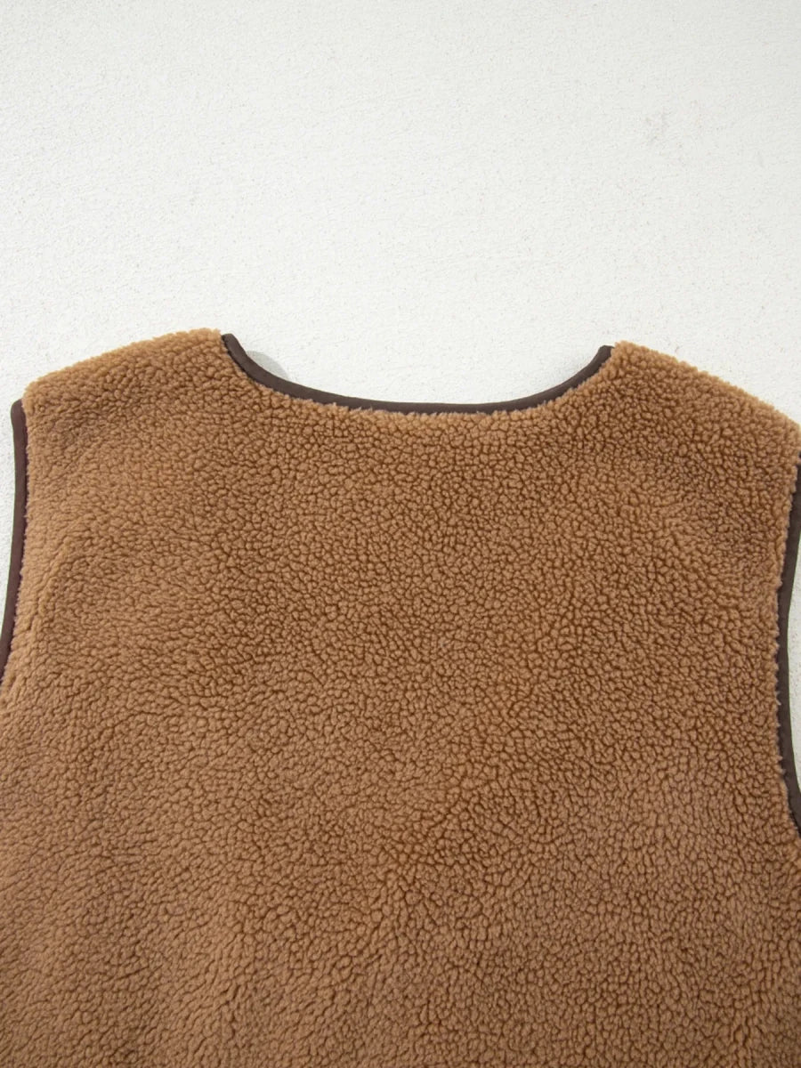 Double Tied Front Vest Coat - Wow Store