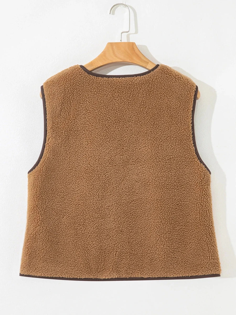 Double Tied Front Vest Coat - Wow Store
