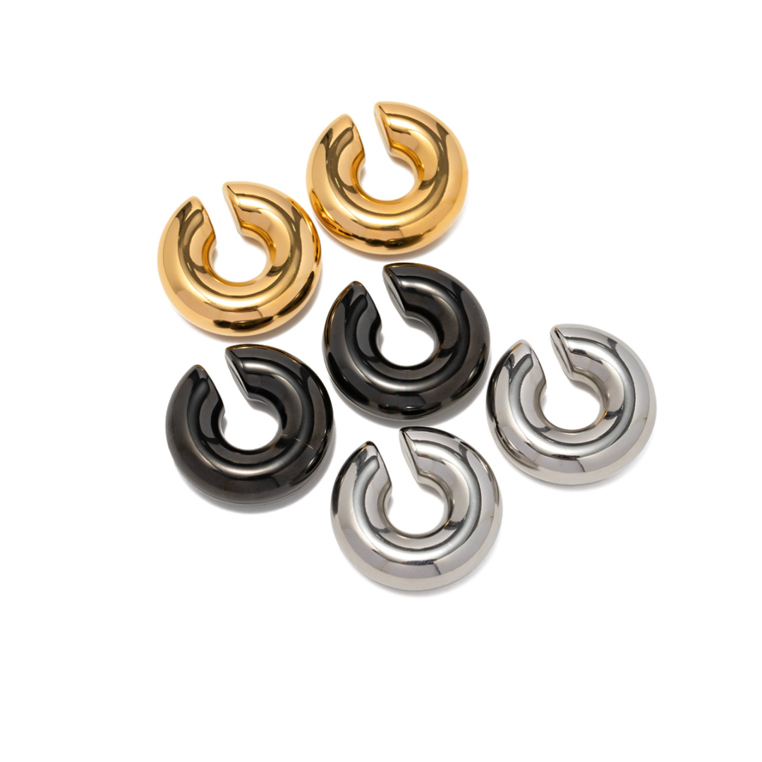Tamara 18K Gold-Plated Ear Cuffs