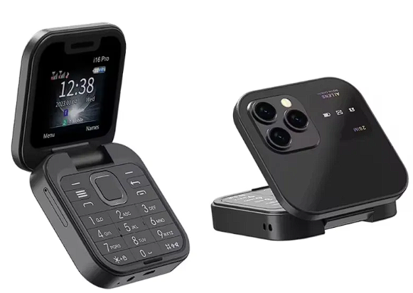 Dual Card Compact Flip Phone