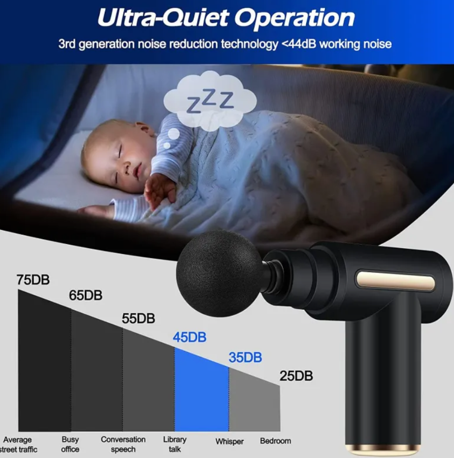 Compact Percussion Massage Gun