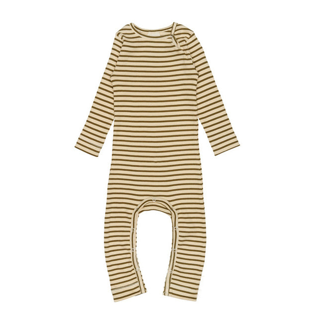 Organic Cotton Floral Baby Romper - Newborn