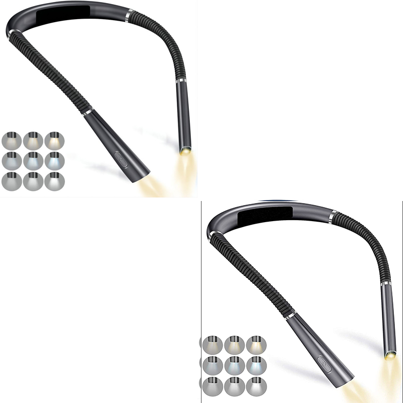 LED Neck Reading Lamp with Eye Protection