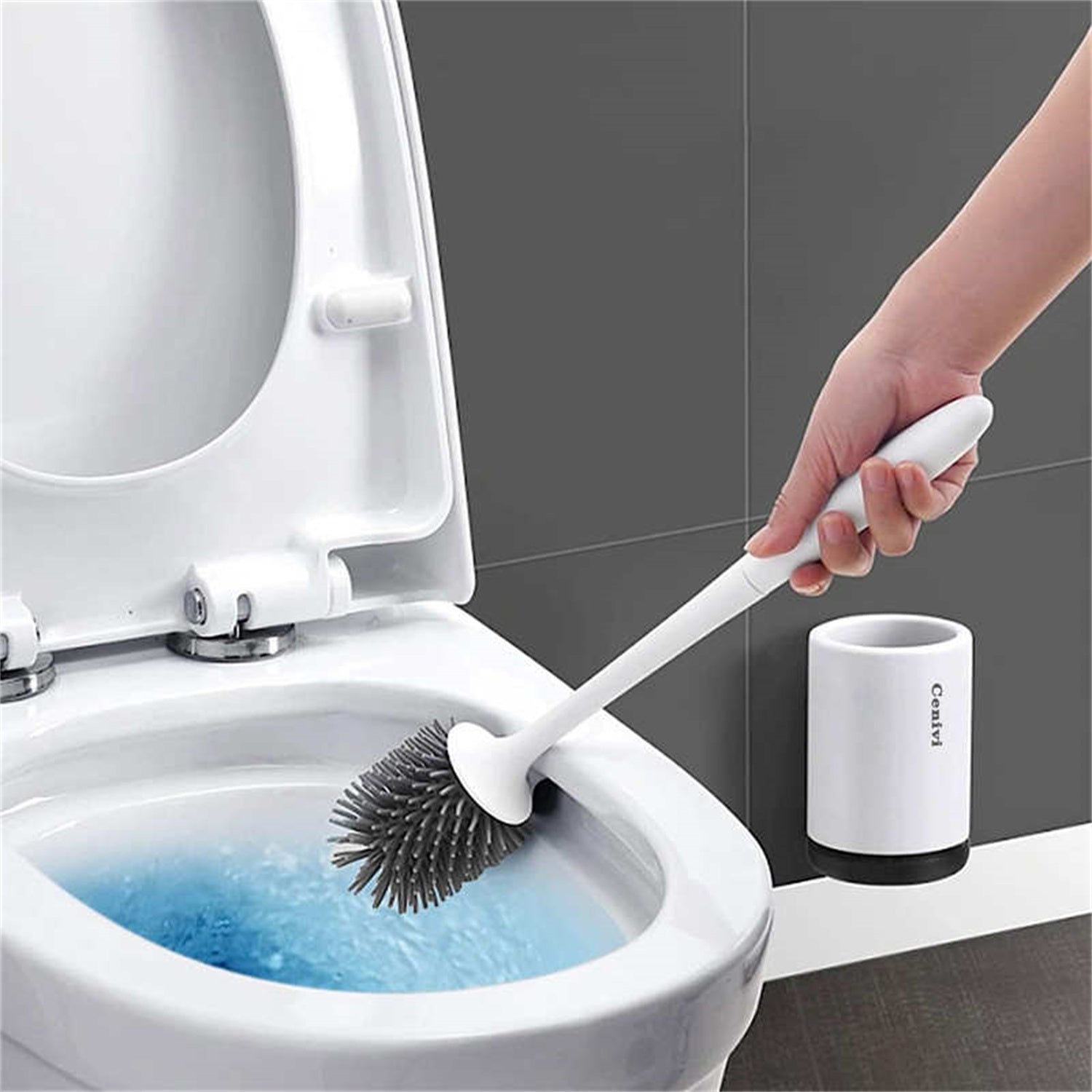 Premium Toilet Brush Set