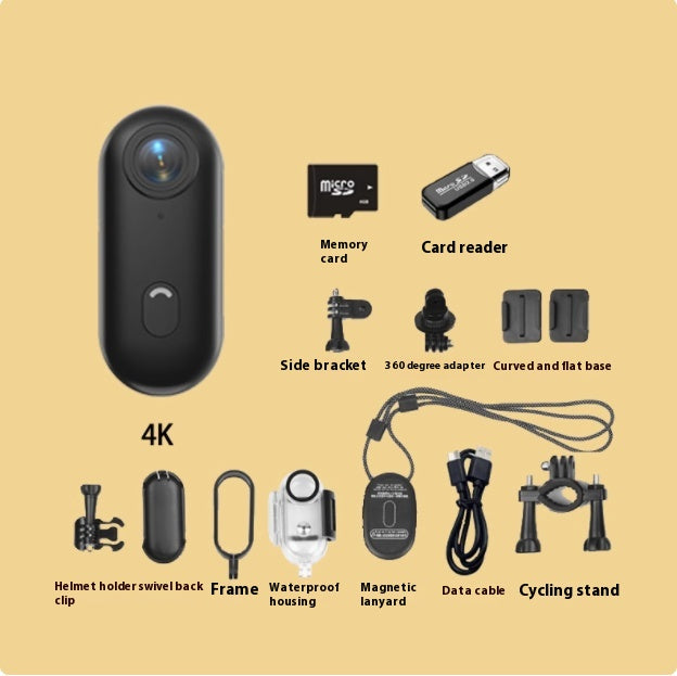 Ultra-Compact 4K Waterproof Action Camera