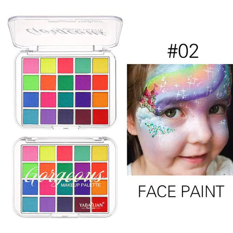 Easy Clean Face and Body Painting Acrylic Makeup Set - Wow Store