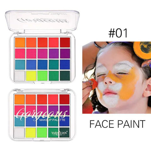 Easy Clean Face and Body Painting Acrylic Makeup Set - Wow Store