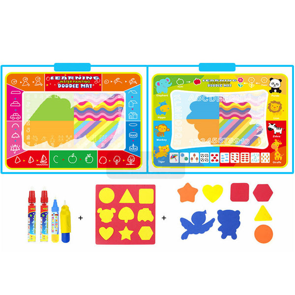 Interactive Erasable Water Color Learning Mat