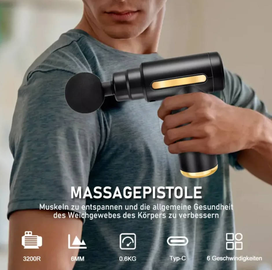 Compact Percussion Massage Gun