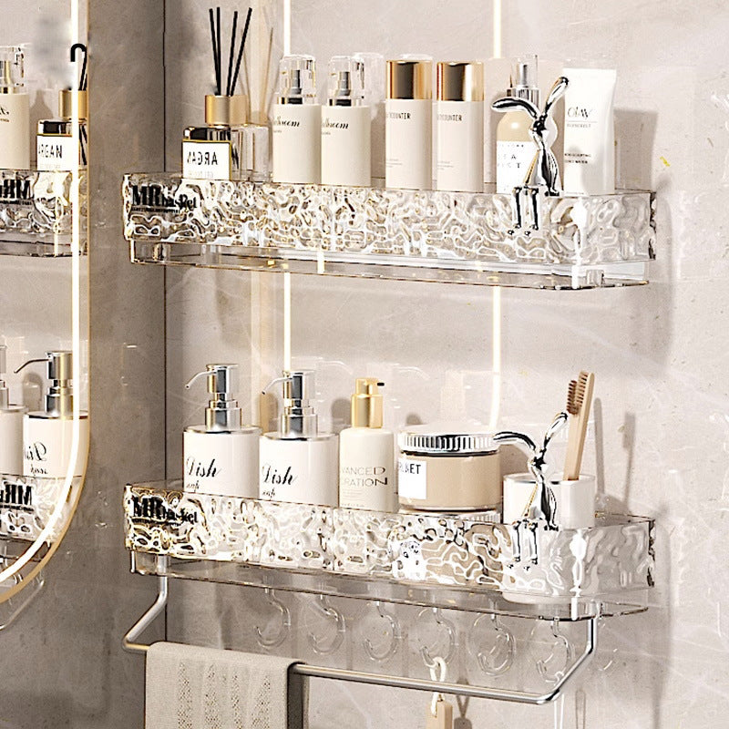 Glacier Pattern Triangular Wall Shelf