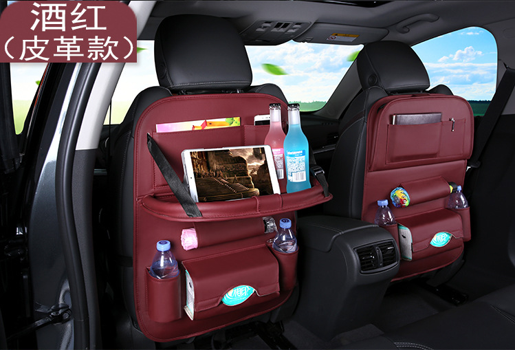 Premium Car Seat Organizer with Foldable Table