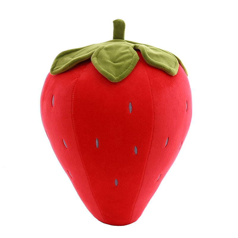 Plush Strawberry Pillow Toy