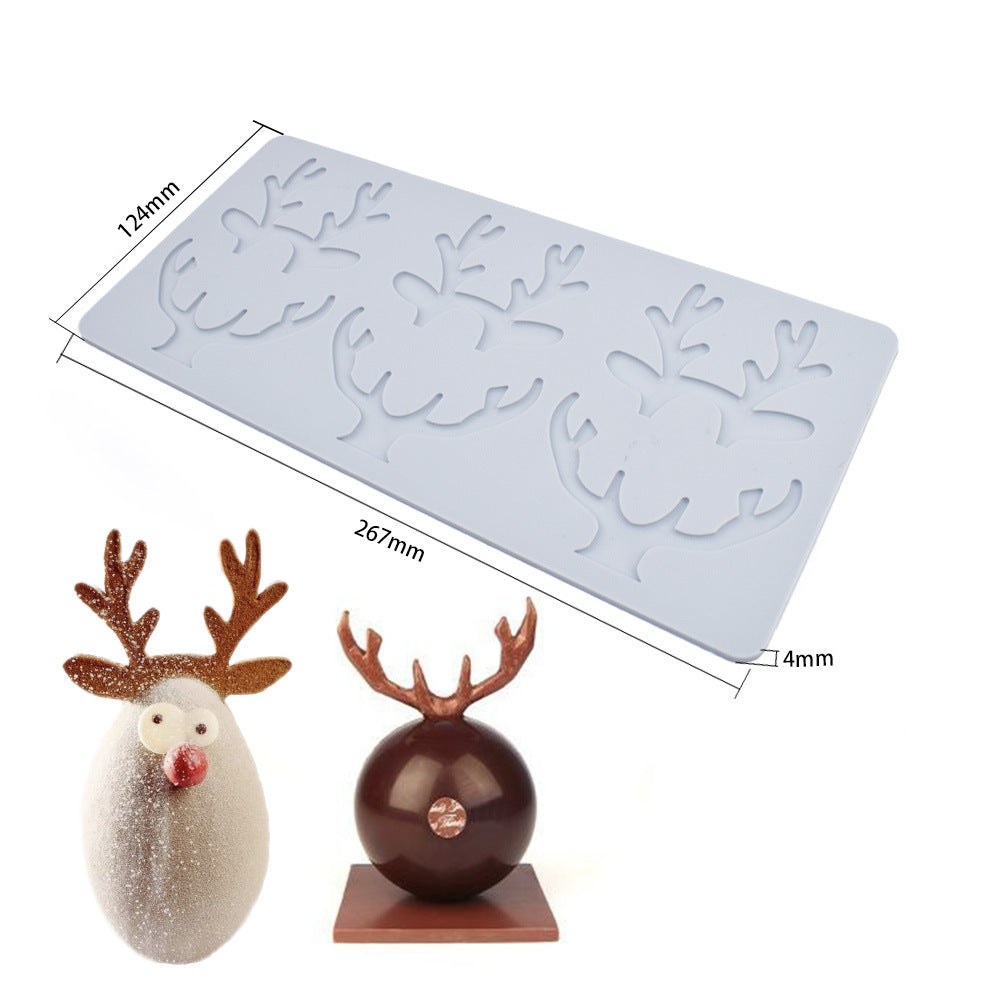 Christmas Tree Silicone Lace Baking Mat